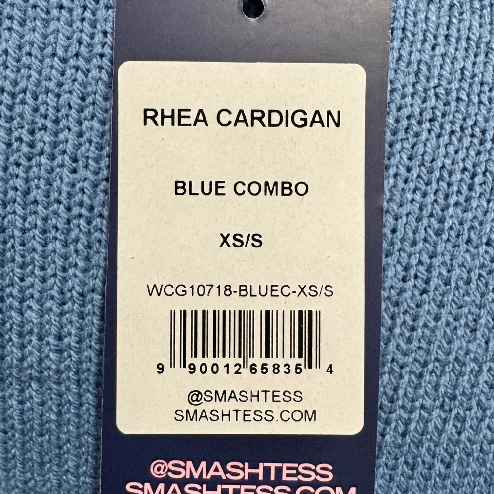 Smash + Tess Rhea Cardigan in Blue Combo - Picture 10 of 12